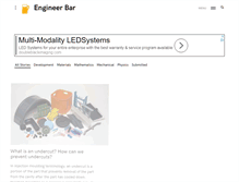 Tablet Screenshot of engineer-bar.com